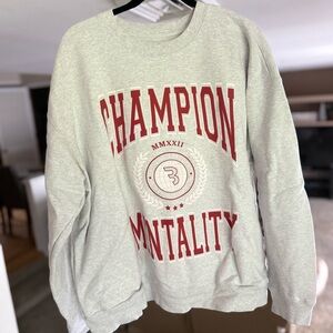Champion Mentality Cbum Gray Sweatshirt